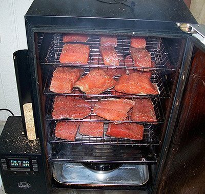 alt="Smoked Steelhead Trout Recipe"